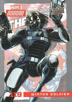 2016 Upper Deck Marvel Annual #119 Winter Soldier Front