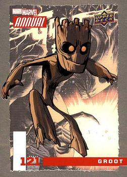 2016 Upper Deck Marvel Annual #121 Groot Front