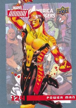 2016 Upper Deck Marvel Annual #124 Power Man Front