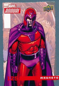 2016 Upper Deck Marvel Annual #125 Magneto Front
