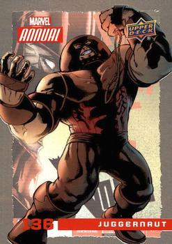 2016 Upper Deck Marvel Annual #136 Juggernaut Front