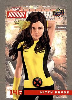 2016 Upper Deck Marvel Annual #145 Kitty Pryde Front