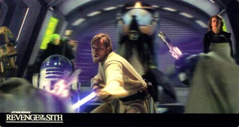 2015 Topps 3Di Star Wars: Revenge of the Sith #7 Turnabout is fair play Front