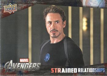 2016 Upper Deck Captain America Civil War - Strained Relationships #SR-1 Avengers Front