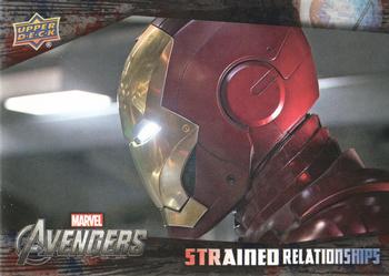2016 Upper Deck Captain America Civil War - Strained Relationships #SR-2 Avengers Front
