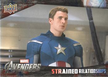 2016 Upper Deck Captain America Civil War - Strained Relationships #SR-3 Avengers Front
