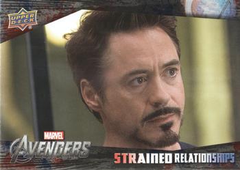 2016 Upper Deck Captain America Civil War - Strained Relationships #SR-5 Avengers Front
