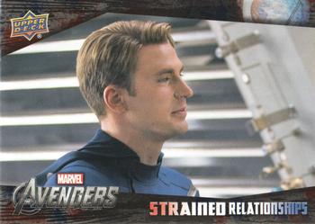 2016 Upper Deck Captain America Civil War - Strained Relationships #SR-6 Avengers Front