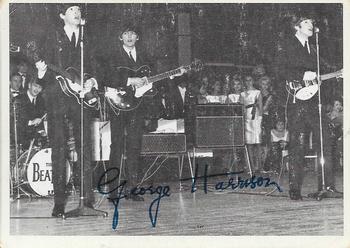 1964 O-Pee-Chee The Beatles Black & White #153 John, Paul, George, Ringo Front