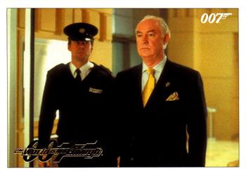 2016 Rittenhouse James Bond 007 Classics - Gold #5 M introduces Bond to Sir Robert King Front