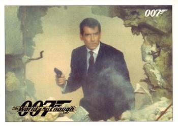 2016 Rittenhouse James Bond 007 Classics - Gold #6 007 races through MI6 trying Front