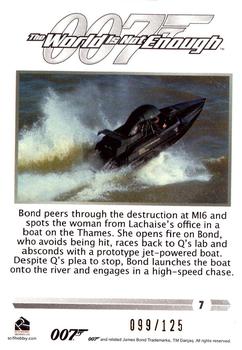 2016 Rittenhouse James Bond 007 Classics - Gold #7 Bond peers through the destruction Back