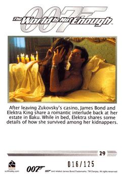 2016 Rittenhouse James Bond 007 Classics - Gold #29 After leaving Zukovsky's casino, Back