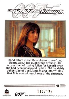 2016 Rittenhouse James Bond 007 Classics - Gold #41 Bond returns from Kazakhstan Back