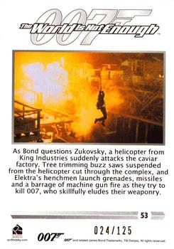 2016 Rittenhouse James Bond 007 Classics - Gold #53 As Bond questions Zukovsky, Back