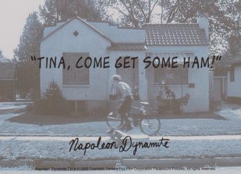 2005 NECA Napoleon Dynamite Flippin' Sweet #NNO Tina, come get some ham! (back) Back