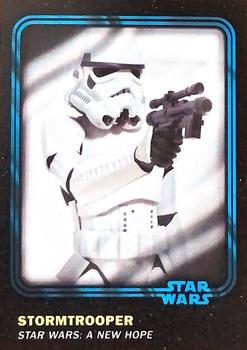 2016 Topps Star Wars Card Trader - Blue #13 Stormtrooper Front