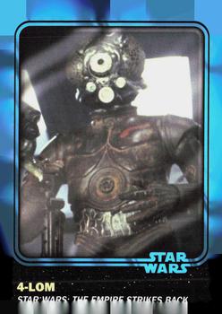 2016 Topps Star Wars Card Trader - Blue #38 4-LOM Front