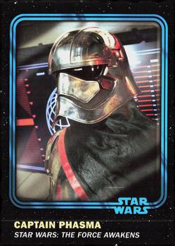 2016 Topps Star Wars Card Trader - Blue #55 Captain Phasma Front