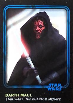 2016 Topps Star Wars Card Trader - Blue #79 Darth Maul Front