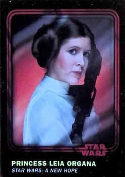 2016 Topps Star Wars Card Trader - Red #2 Princess Leia Organa Front