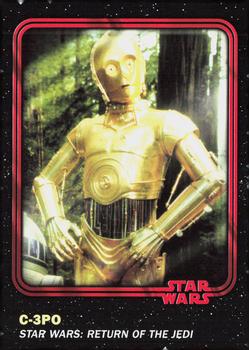 2016 Topps Star Wars Card Trader - Red #5 C-3PO Front