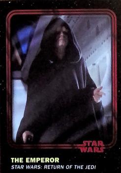 2016 Topps Star Wars Card Trader - Red #7 The Emperor Front