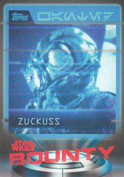 2016 Topps Star Wars Card Trader - Bounty #B-8 Zuckuss Front