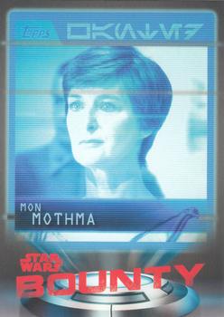2016 Topps Star Wars Card Trader - Bounty #B-15 Mon Mothma Front