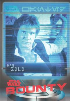 2016 Topps Star Wars Card Trader - Bounty #B-17 Han Solo Front