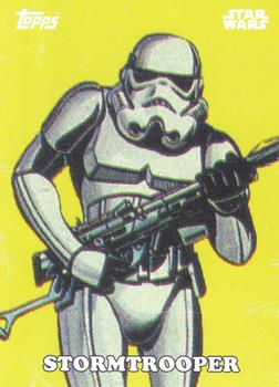 2016 Topps Star Wars Card Trader - Classic Artwork #CA-9 Stormtrooper Front
