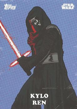 2016 Topps Star Wars Card Trader - Classic Artwork #CA-17 Kylo Ren Front