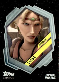 2016 Topps Star Wars Card Trader - Topps Choice #TC-2 Duchess Satine Front