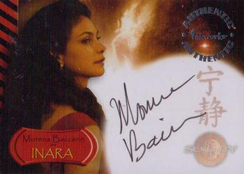 2005 Inkworks Serenity - Autographs #A6 Morena Baccarin Front