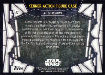 2017 Topps Star Wars 40th Anniversary #151 Kenner Action Figure Case Back