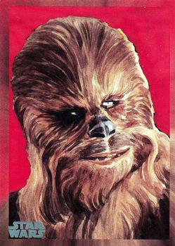 2017 Topps Star Wars 40th Anniversary #167 Portrait of a Wookiee Front