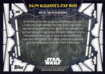 2017 Topps Star Wars 40th Anniversary #199 The Trench Run Back