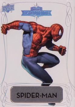 2016 Upper Deck Marvel Gems - Exquisite Nameplate #50 Spider-Man Front