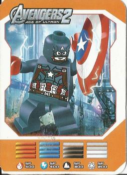 2015 Avengers 2: Age of Ultron (Japanese Lego Unofficial) #NNO Captain America Front
