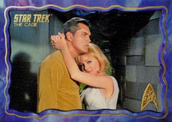 2016 Rittenhouse Star Trek The Original Series 50th Anniversary - The Cage Uncut #25 Captain Pike and Vina Front