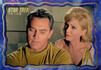2016 Rittenhouse Star Trek The Original Series 50th Anniversary - The Cage Uncut #55 Captain Pike and Vina Front