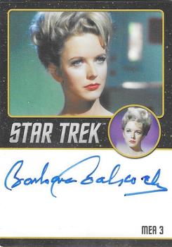 2016 Rittenhouse Star Trek The Original Series 50th Anniversary - Autograph #NNO Barbara Babcock Front