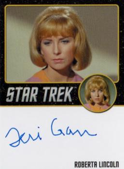 2016 Rittenhouse Star Trek The Original Series 50th Anniversary - Autograph #NNO Teri Garr Front