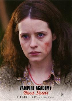 2014 Leaf Vampire Academy: Blood Sisters #5 Claire Foy Front