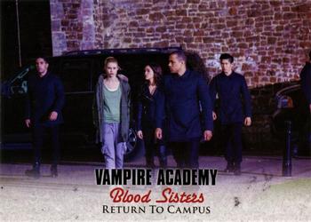 2014 Leaf Vampire Academy: Blood Sisters #70 Return To Campus Front