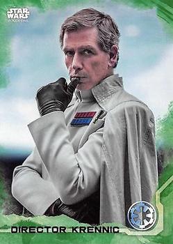 2016 Topps Star Wars Rogue One Series 1 - Green Squad #13 Director Krennic Front