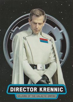 2016 Topps Star Wars Rogue One Series 1 - Villians of the Empire #VE-3 Director Krennic Front
