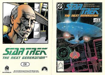 2005 Rittenhouse The Quotable Star Trek: The Next Generation - Comic Books Folding #CB1 February 1988 Front