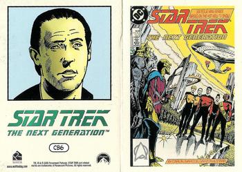 2005 Rittenhouse The Quotable Star Trek: The Next Generation - Comic Books Folding #CB6 July 1988 Front