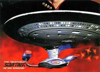 2005 Rittenhouse The Quotable Star Trek: The Next Generation - Space: The Final Frontier Mural #ST5 ST5 Front